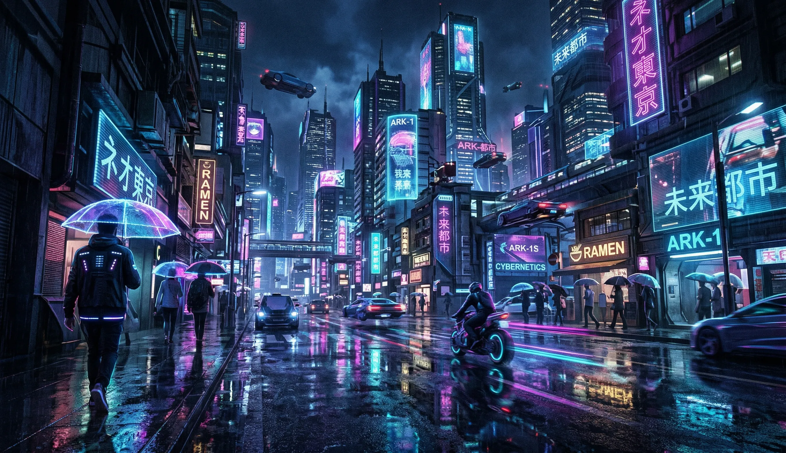 背景-未来都市
