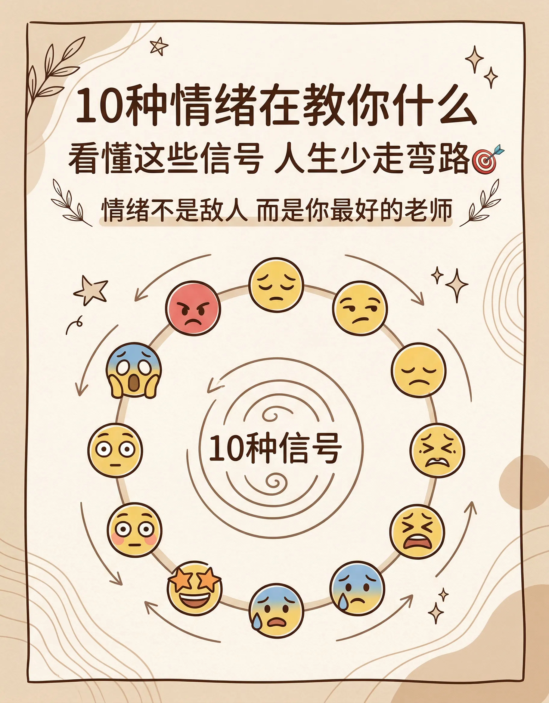 封面 - 10种情绪在教你什么