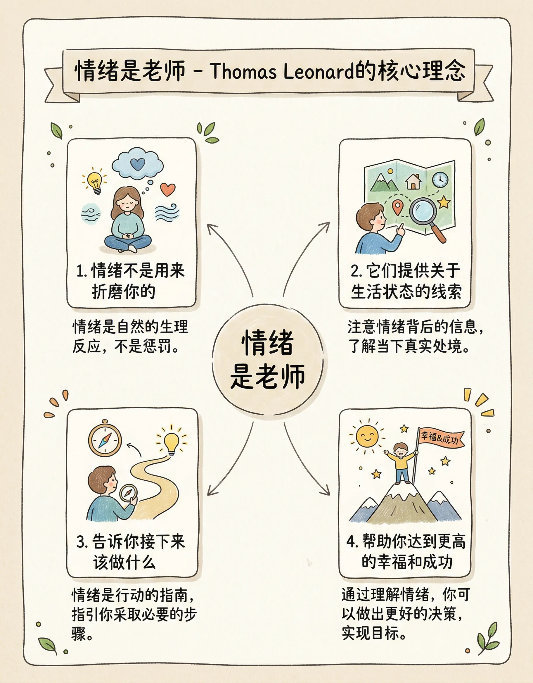 核心概念 - 情绪是老师